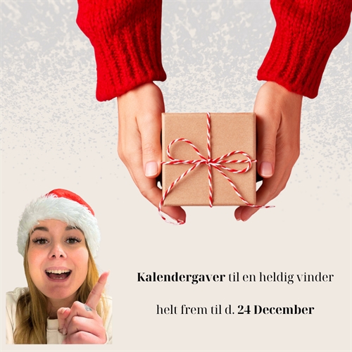 VIND dagens kalendergave – hver dag frem til d. 24. december 🎁✨